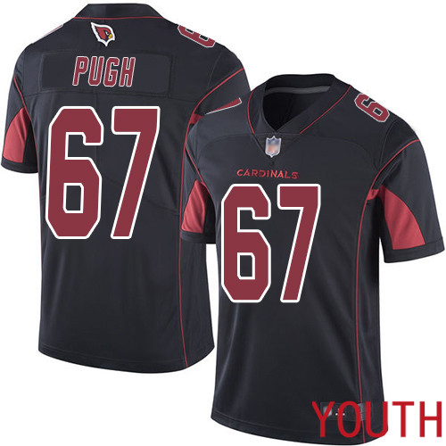 Arizona Cardinals Limited Black Youth Justin Pugh Jersey NFL Football 67 Rush Vapor Untouchable